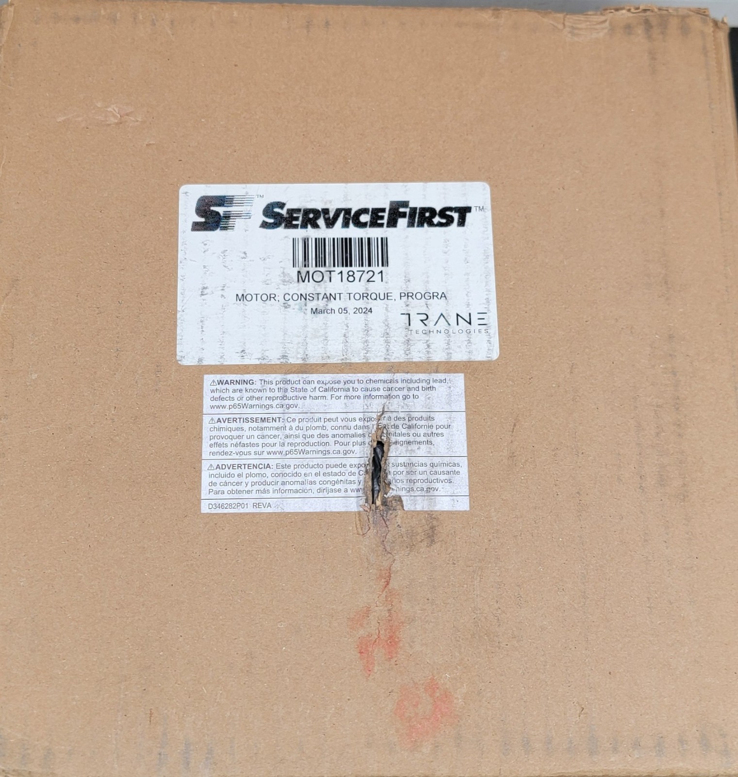 MOT18721 Trane Motor OEM MOT18721