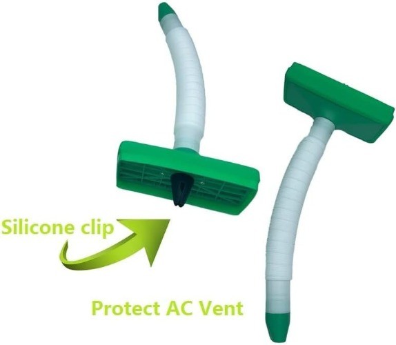 Cooler for Man, Easy to Use Car AC Vent Extender Hose for Cool or Warm Air – 2.6