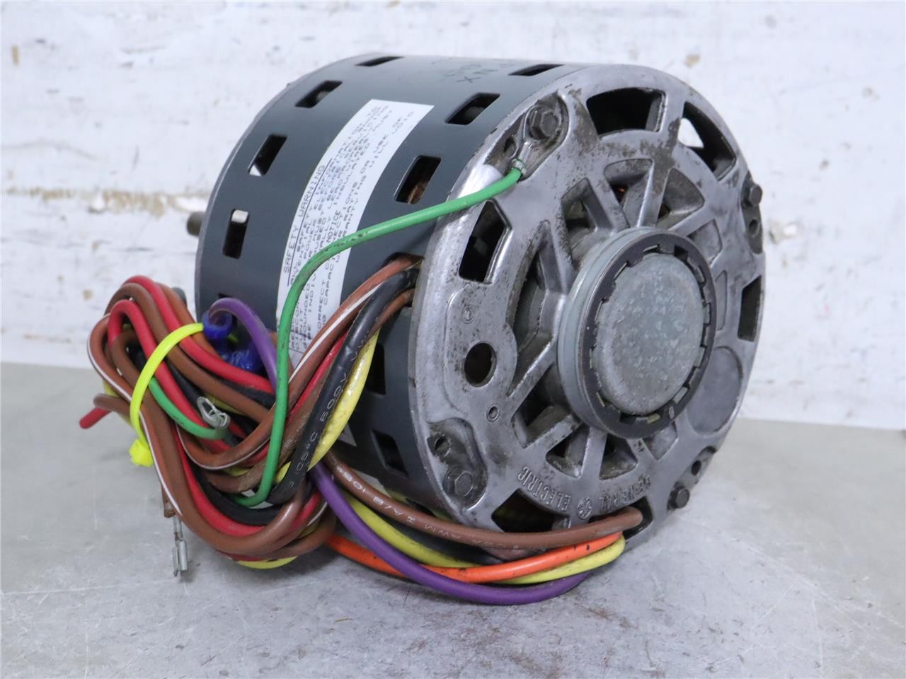 GE Motors 5KCP39JGM440T Furnace Blower Motor 1/3HP 1075RPM 208-230V 1PH 3386