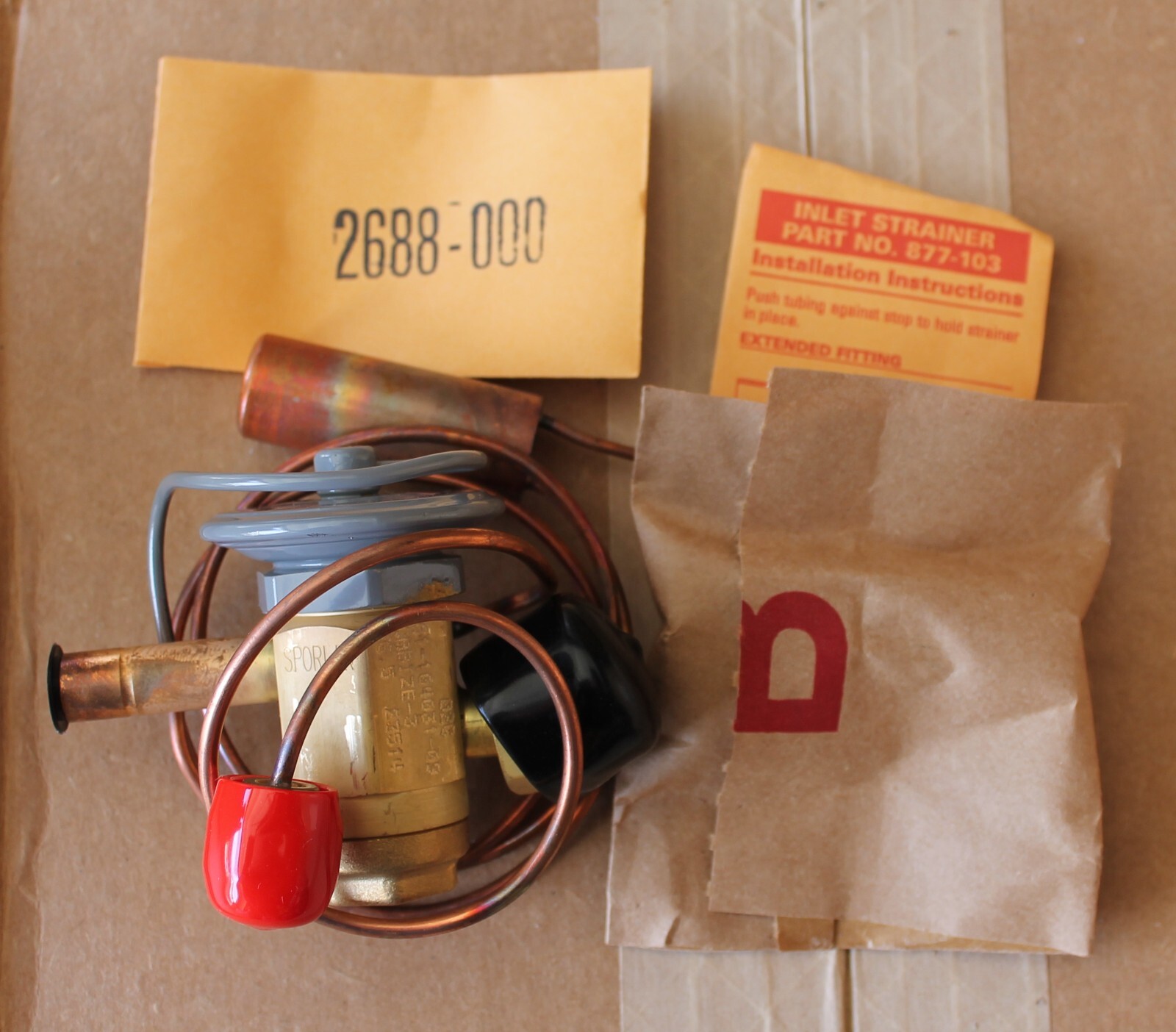 SPORLAN 61-104031-09/CBBIZE-3-GA 3V0XCHATX1-12 30 3 TON ADJUSTABLE EXTERNAL TXV