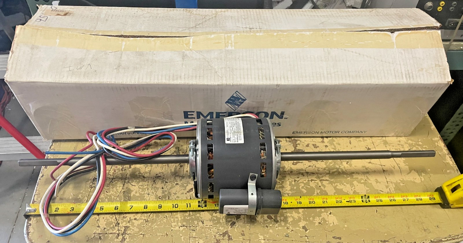 Emerson Motor Division MOT 2193 115VAC Heating and Air Conditioning Motor, 1/3HP