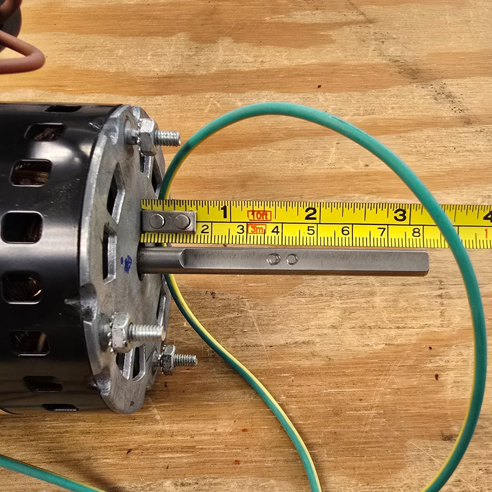 US Motors 9721 Refrigeration Fan Motor 1/12 HP 115/230V K33NVDHN-1450 Tested