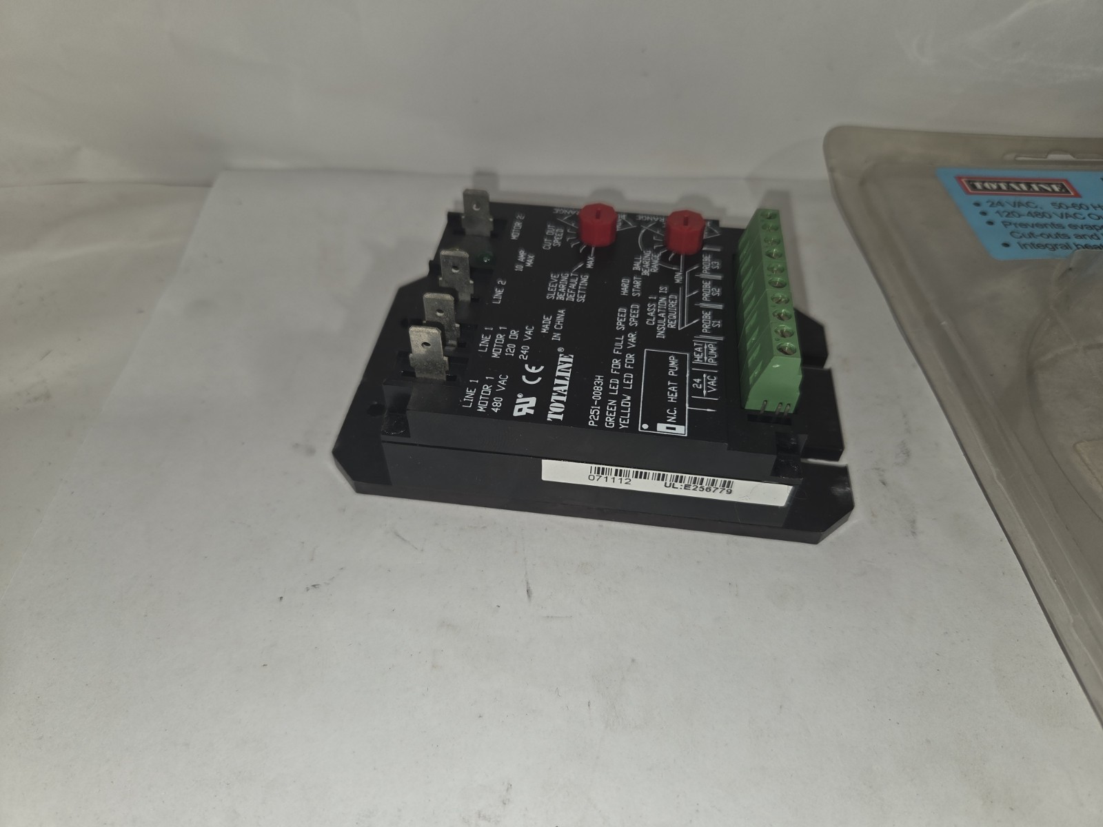 NEW GENUINE TOTALINE P251-0083H HEAD PRESSURE CONTROL ICM325HC, NEW OTHER