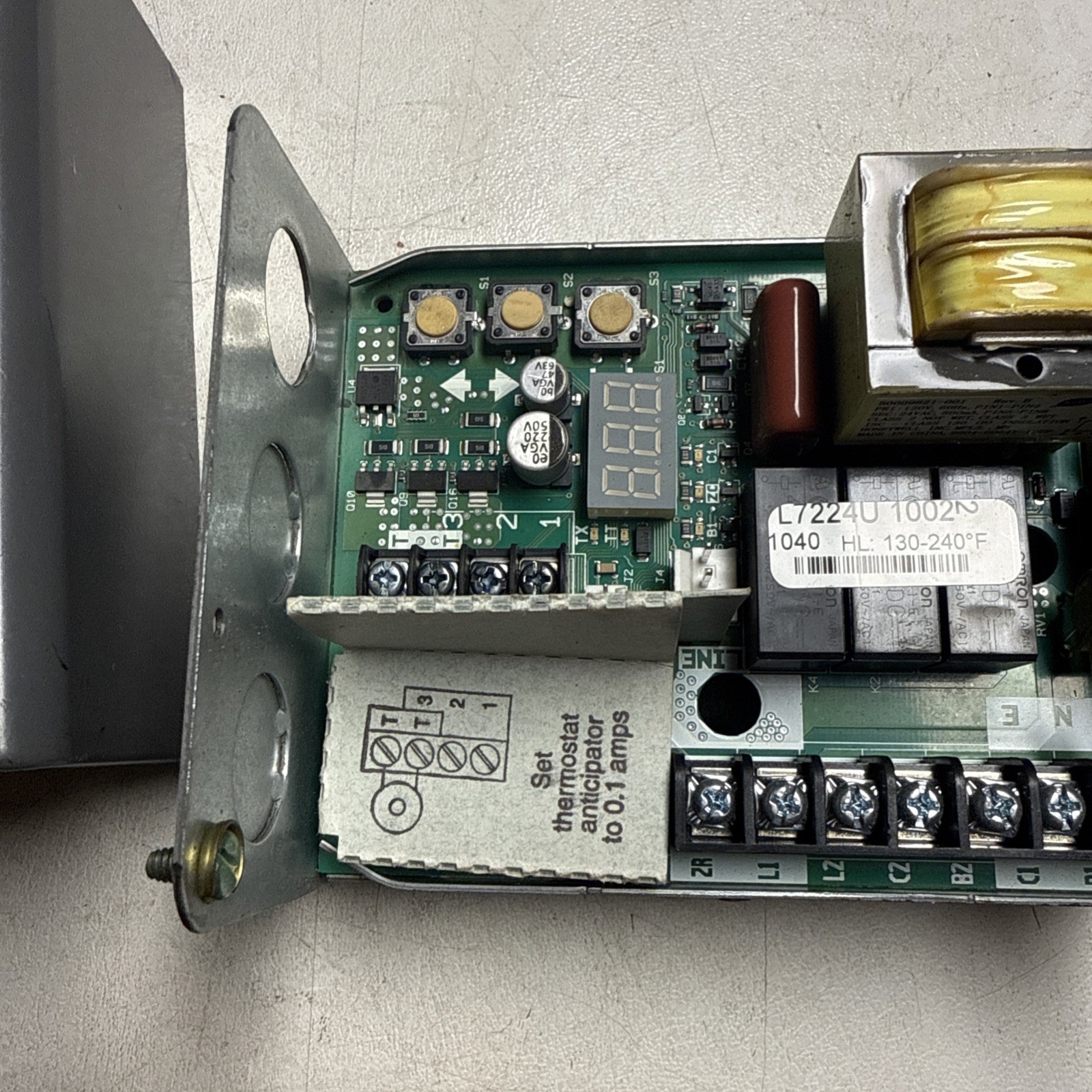 Honeywell L7224U-1002 Electronic Oil Aquastat