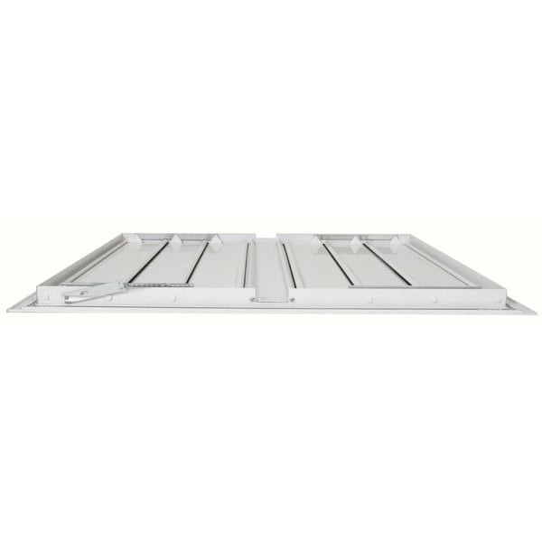 Dayton 4Ha12 36 In 36″H-W Aluminum Ceiling Truss Damper, 35-3/4 In X 34 In,