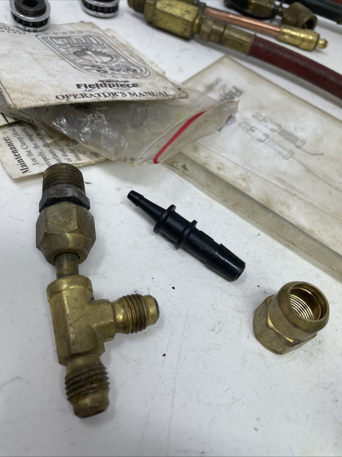 Yellow Jacket Refrigeration Freon Toy Feildpiece psychrometer lot sold not test!