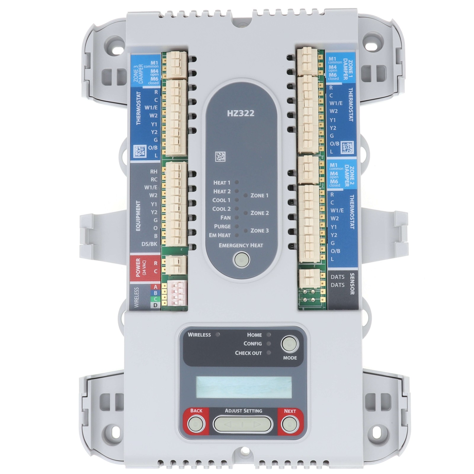 Honeywell HZ322 Truezone One Control Panel