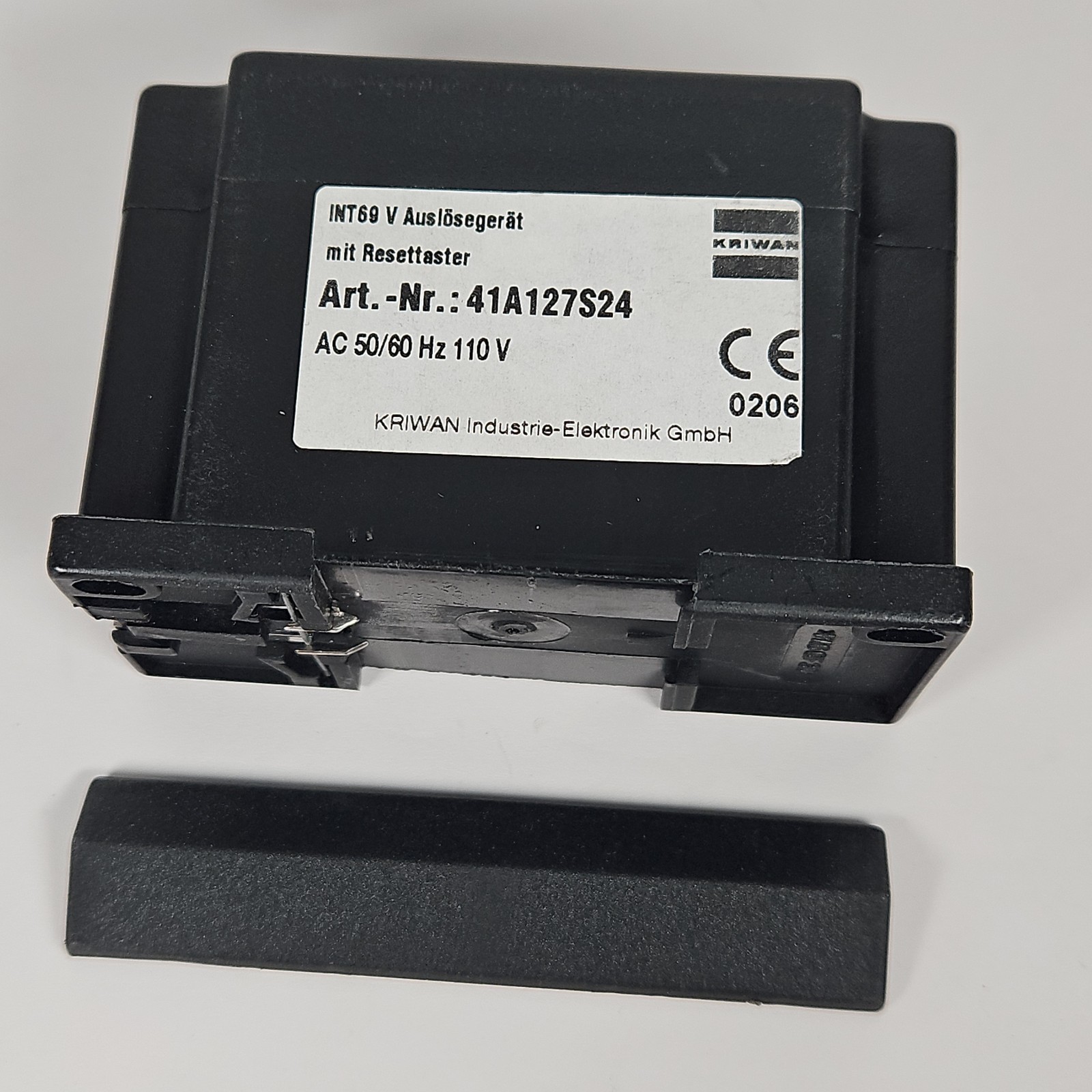 New Kriwan INT69V Pump Compressor Motor Protection Relay 41A127S24 Module Unit
