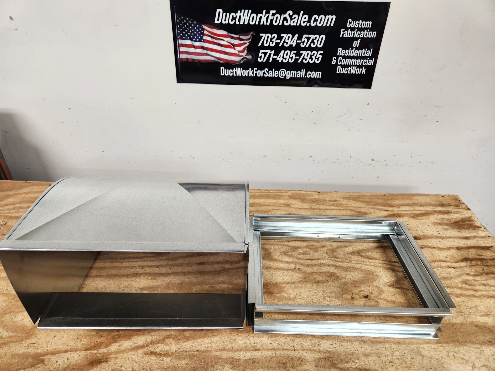 Return Plenum Elbow 14″x20″ to 8″x20″ with Included 14″x20″ Filter Rack Package