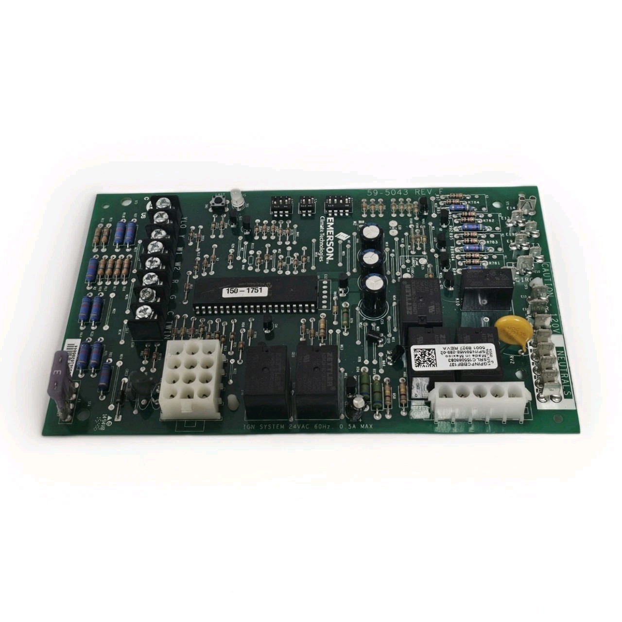 EMERSON GP/N-PCBBF137 50M58-289-02 5001 8927 REV A Goodman Circuit Board