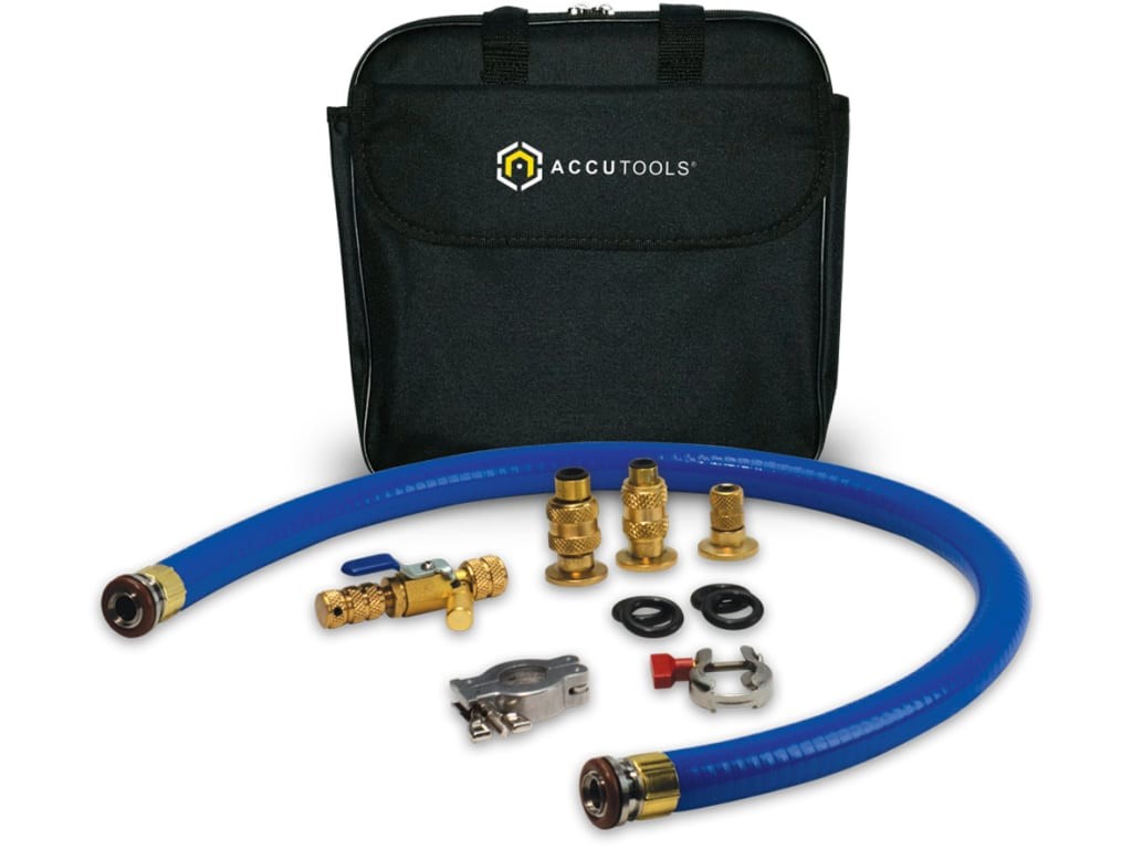 AccuTools TruBlu Starter XL MS Kit – Evacuation Kit with 5/16 in Core Removal