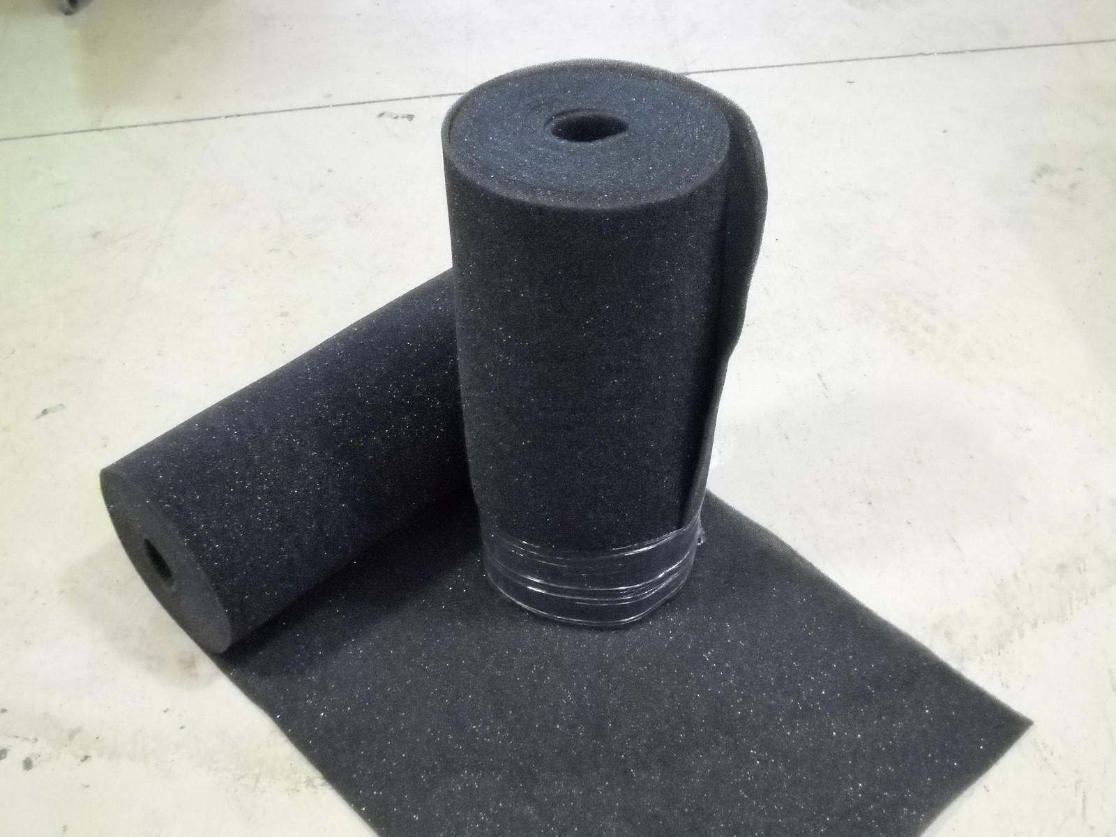 Foam Roll Open Cell 30PPI 24″ x 300″ 1/4″ padding made in the USA
