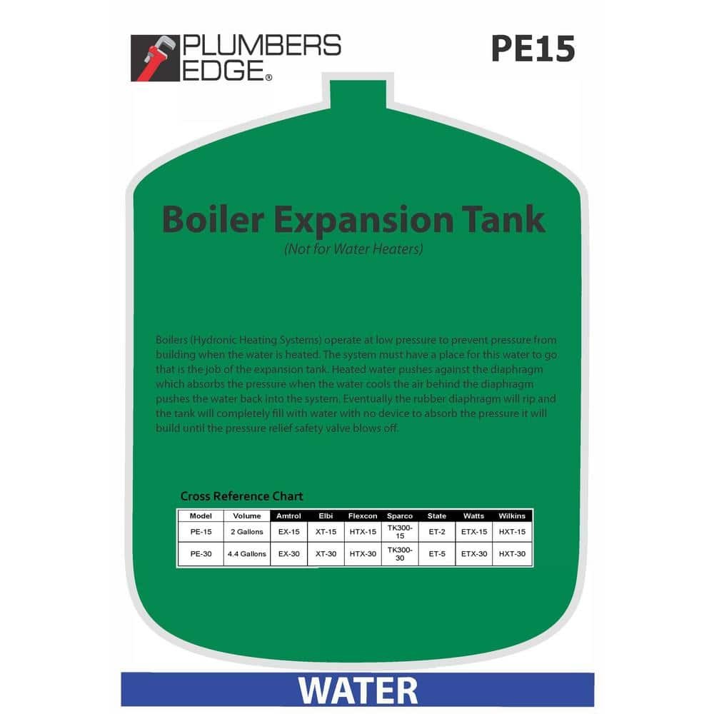 Unbranded Plumbers Edge 15 Expansion Tank