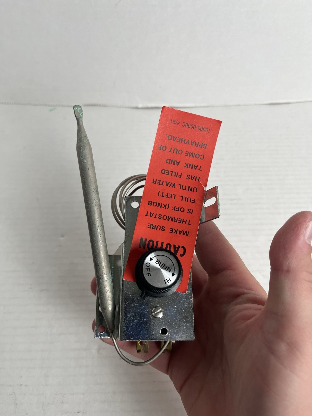 ROBERTSHAW KP-860-30 Thermostat 27690.0000 25a 250 Vac