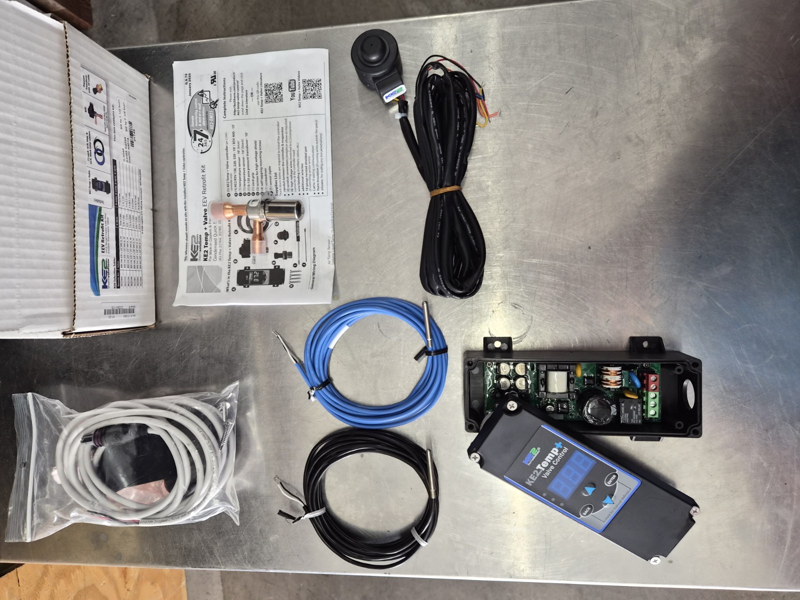 KE2 thermsolutions KE2Temp+ EEV Retrofit Kit for RSV-220 Electric Valve 21745