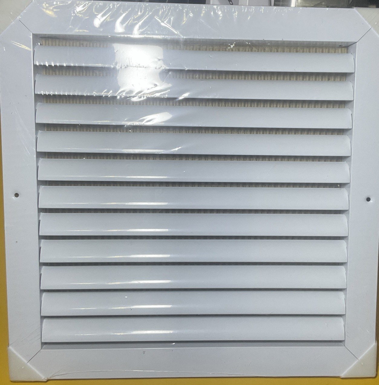 12×12 Aluminum Return Air Grille White Ceiling Wall HVAC Vent Cover