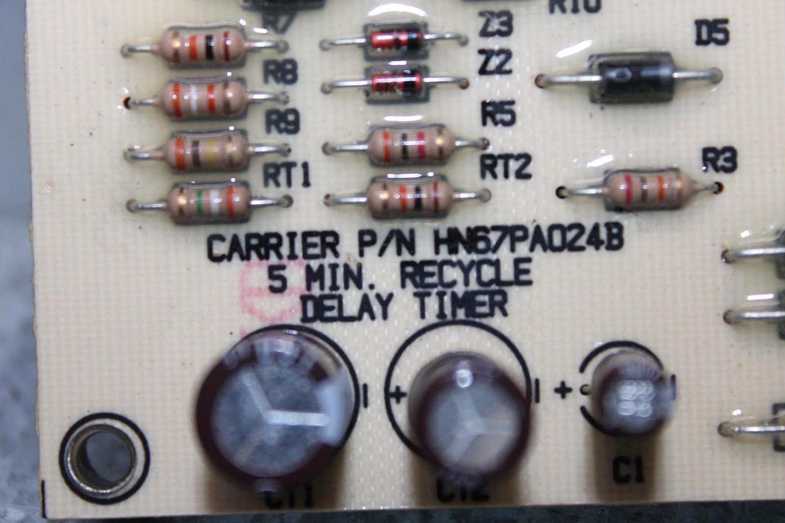 CARRIER FURNACE TIME DELAY CIRCUIT BOARD HN67PA024B **WARRANTY INCLUDED**