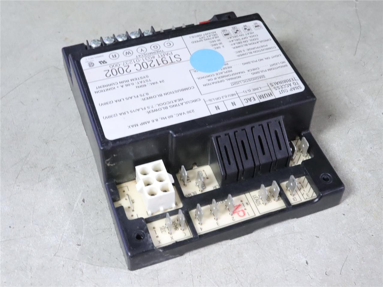 Honeywell ST9120C2002 Furnace Control Circuit Board 031-01237-000