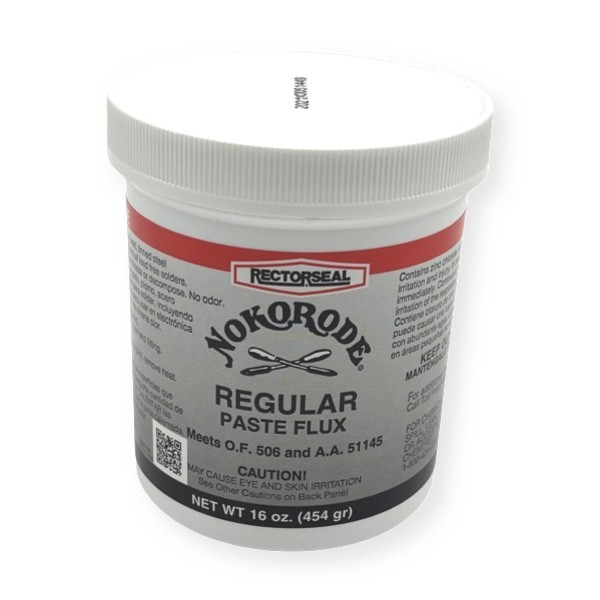 Wal-Rich 1008004 Solder Paste Flux 1 LB Plumbing HVAC Reliable Joints
