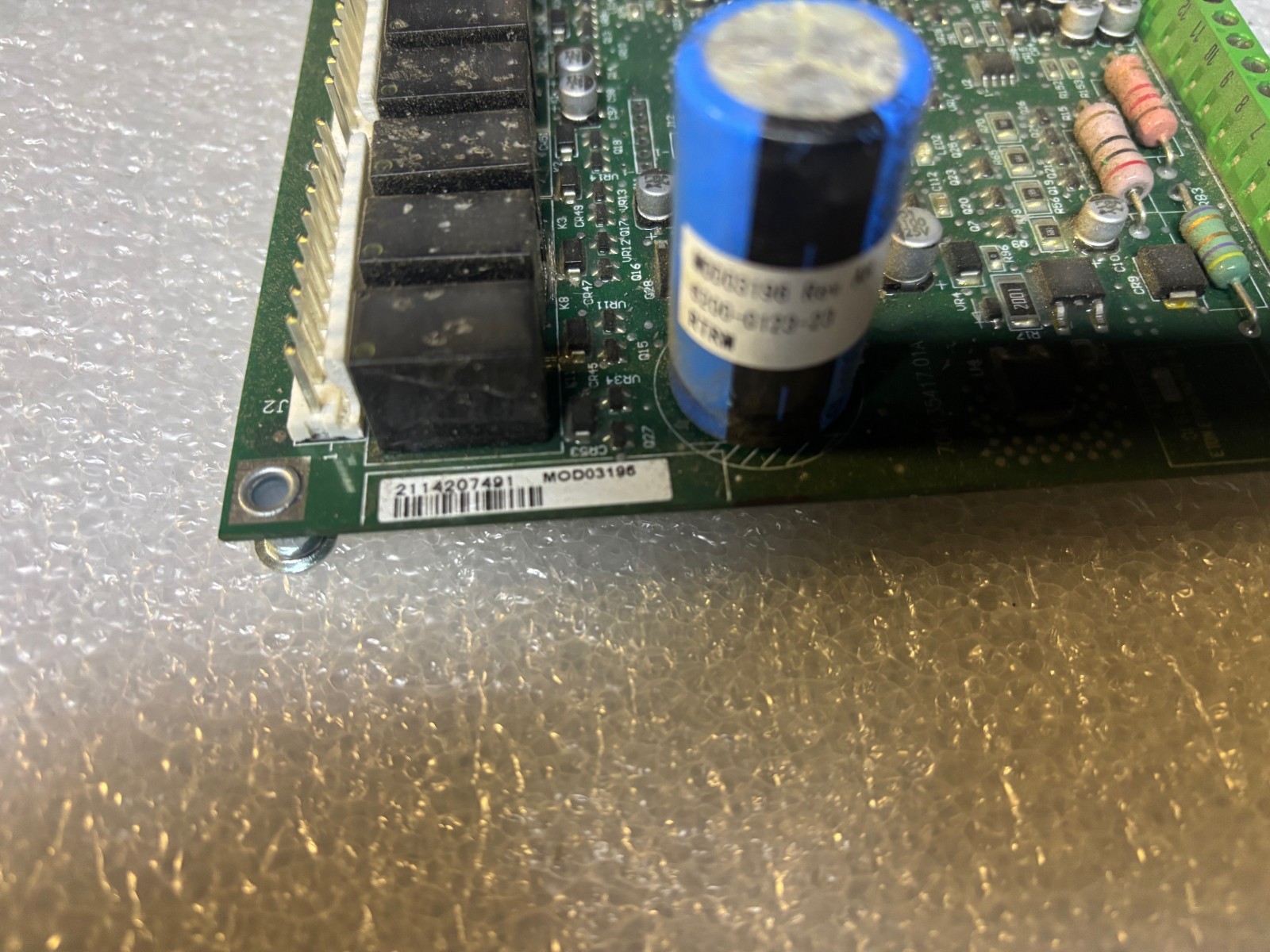 TRANE MOD03196 REV.AH Control Circuit Board 6200-0123-23 RTRM V23.03