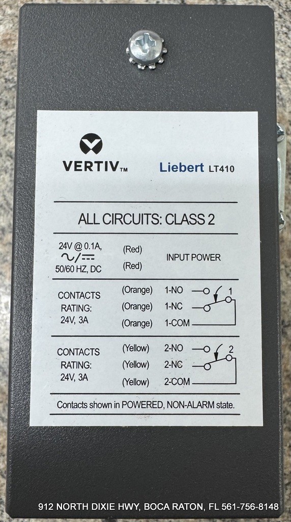 Vertiv Liebert LT410 Liqui-Tect Point Leak Detection Sensor New Open Box LT410