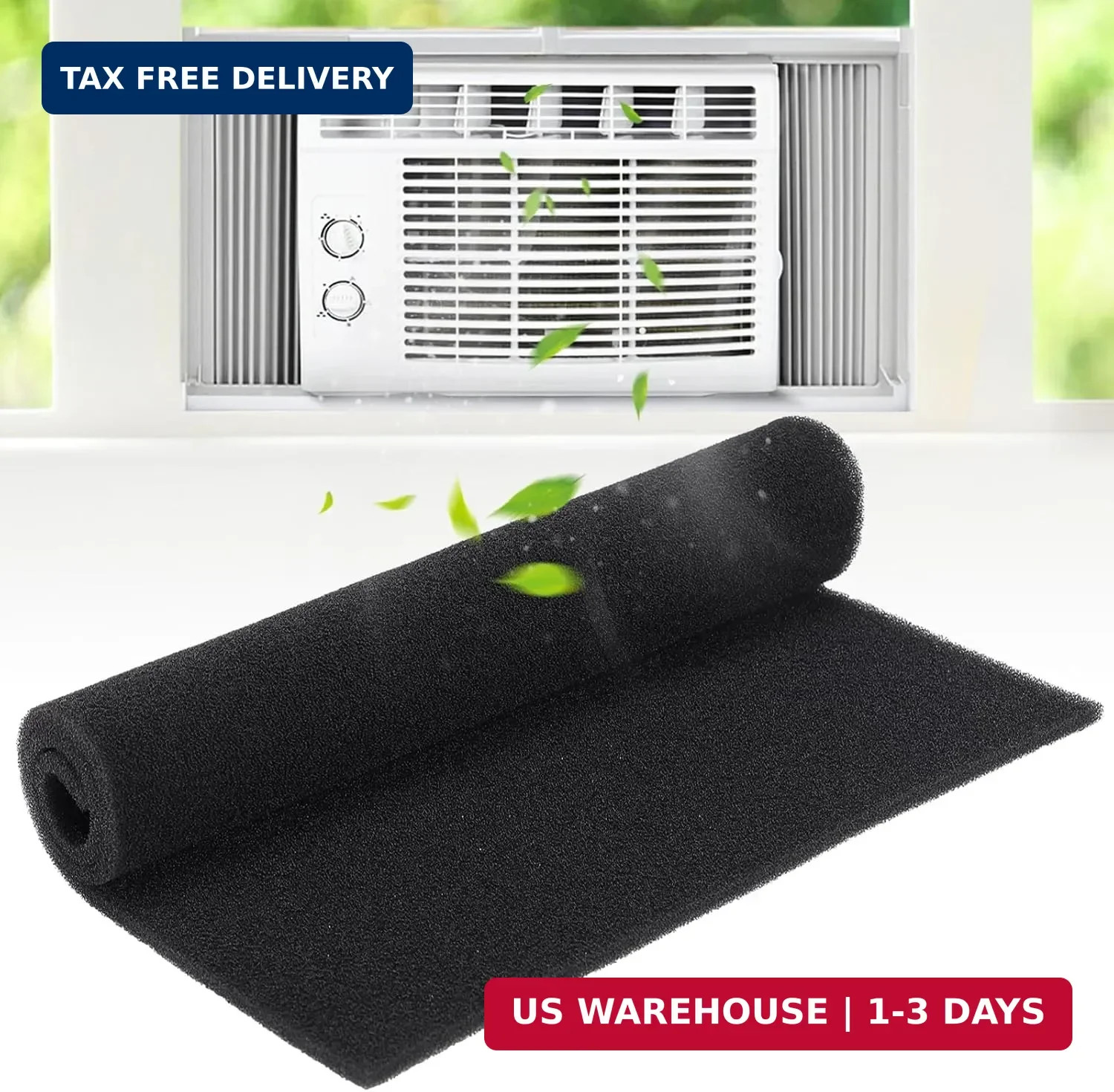 15.7″ x 27.6″ Extra Large Cuttable Air Conditioner Filters – Cut to Fit Carbon P