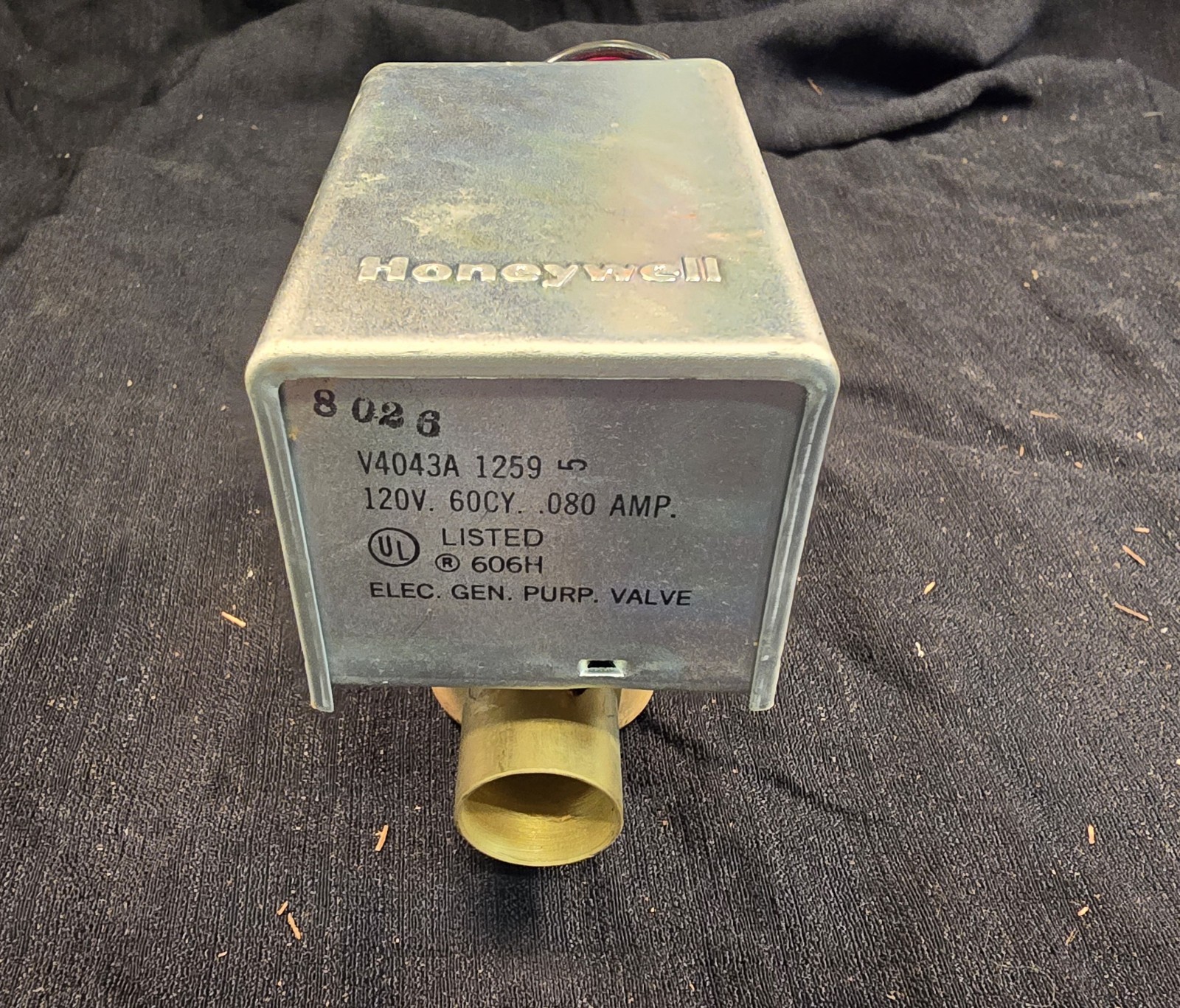 HONEYWELL V4043A1259 3/4″ 120v Motorized Zone Valve – NOS