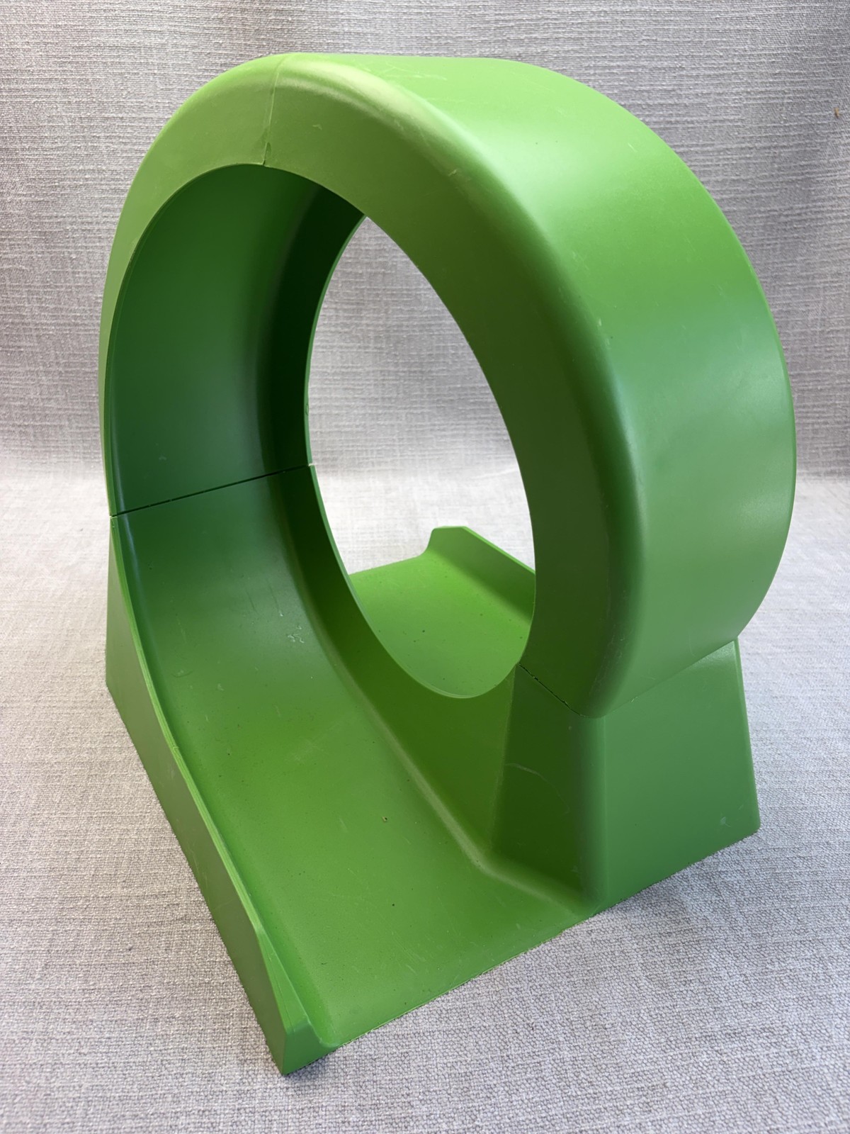 My Mini Golf 360 Green Plastic Mini Golf Loop Ramp Obstacle Piece 18 In Course