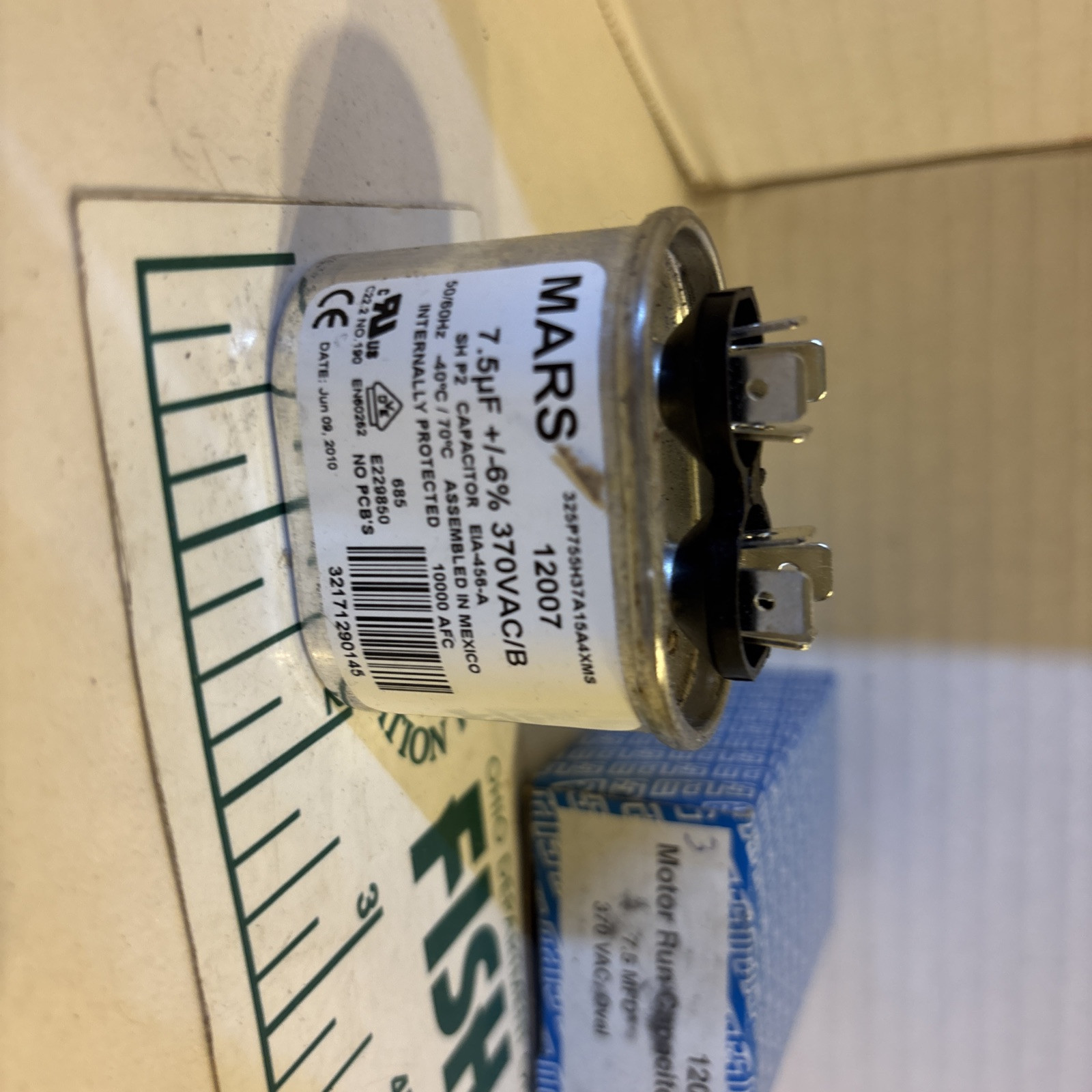 TITAN PRO TOC7.5 MOTOR RUN CAPACITOR 370V