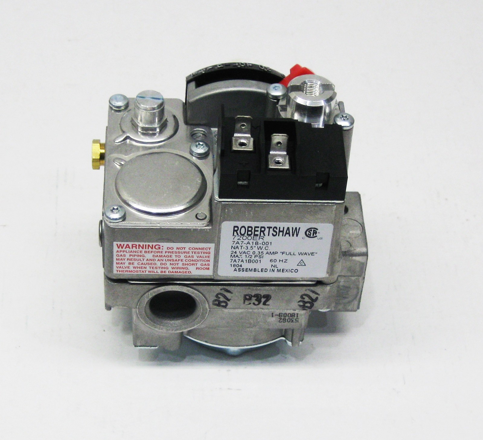 720-400 Robertshaw Gas Heating Furnace Valve 24V 7200ER