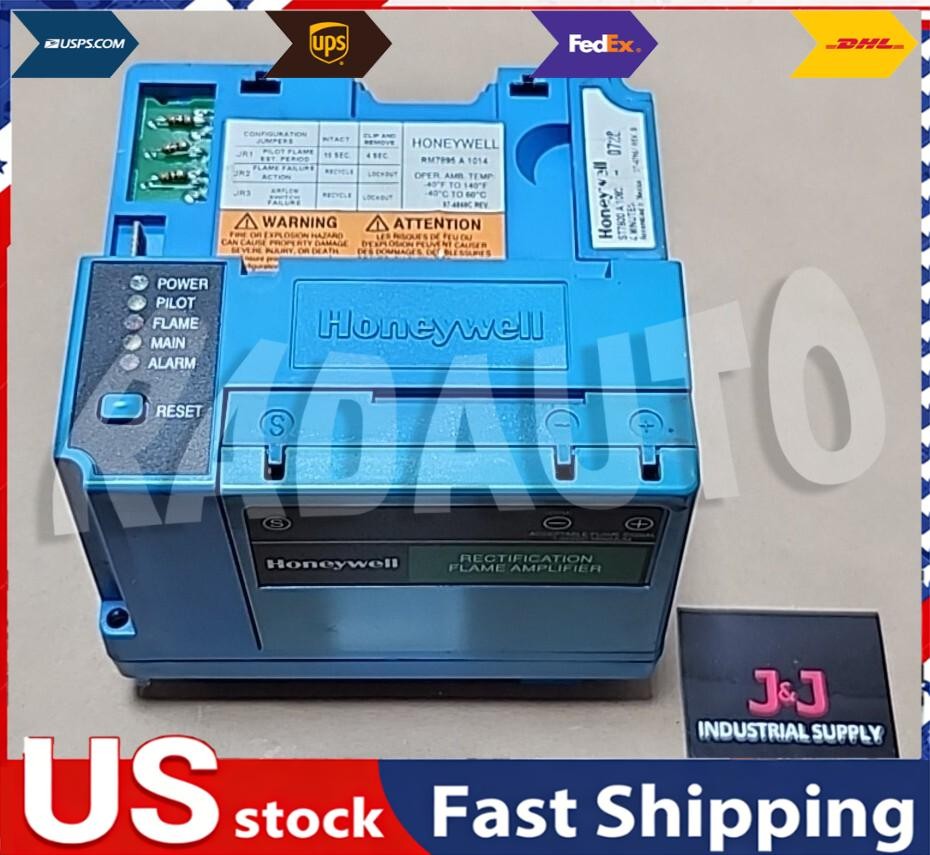 *PARTS/REPAIR* Honeywell RM7895A1014 Burner Control Auto Program Control Rev D