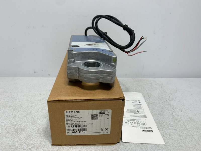 Siemens GCA151.1U Damper Actuator 160 lb-in 24V 0-10V