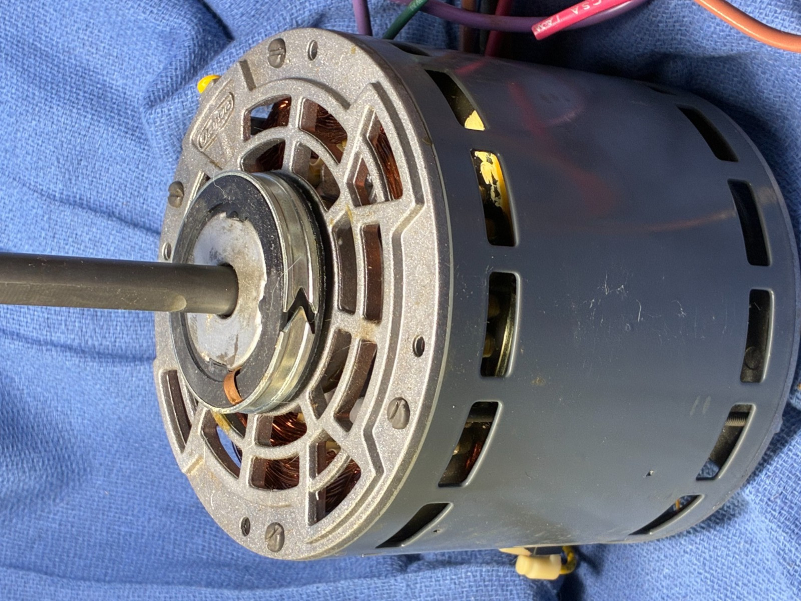 NEW OLD STOCK DAYTON HVAC 3M855 FURNACE AIR HANDLER BLOWER MOTOR 1/2 HP 3 SPEED