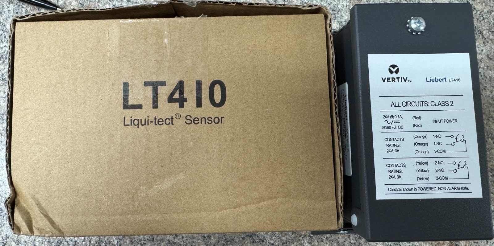 Vertiv Liebert LT410 Liqui-Tect Point Leak Detection Sensor New Open Box LT410