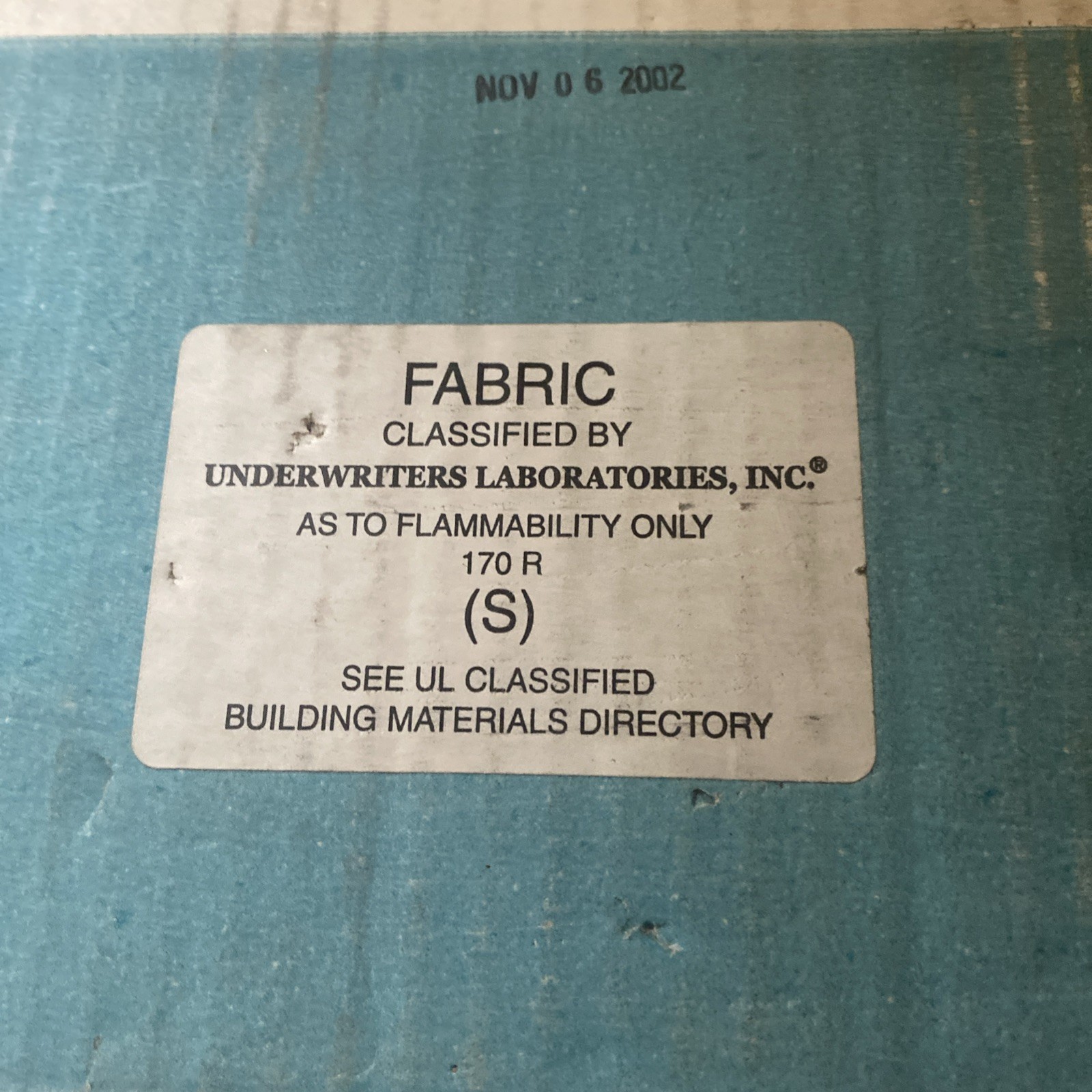Duro Dyne Flexible Duct Junior Connector,Vinyl Fabric 6 3/8” x 100’ NOS