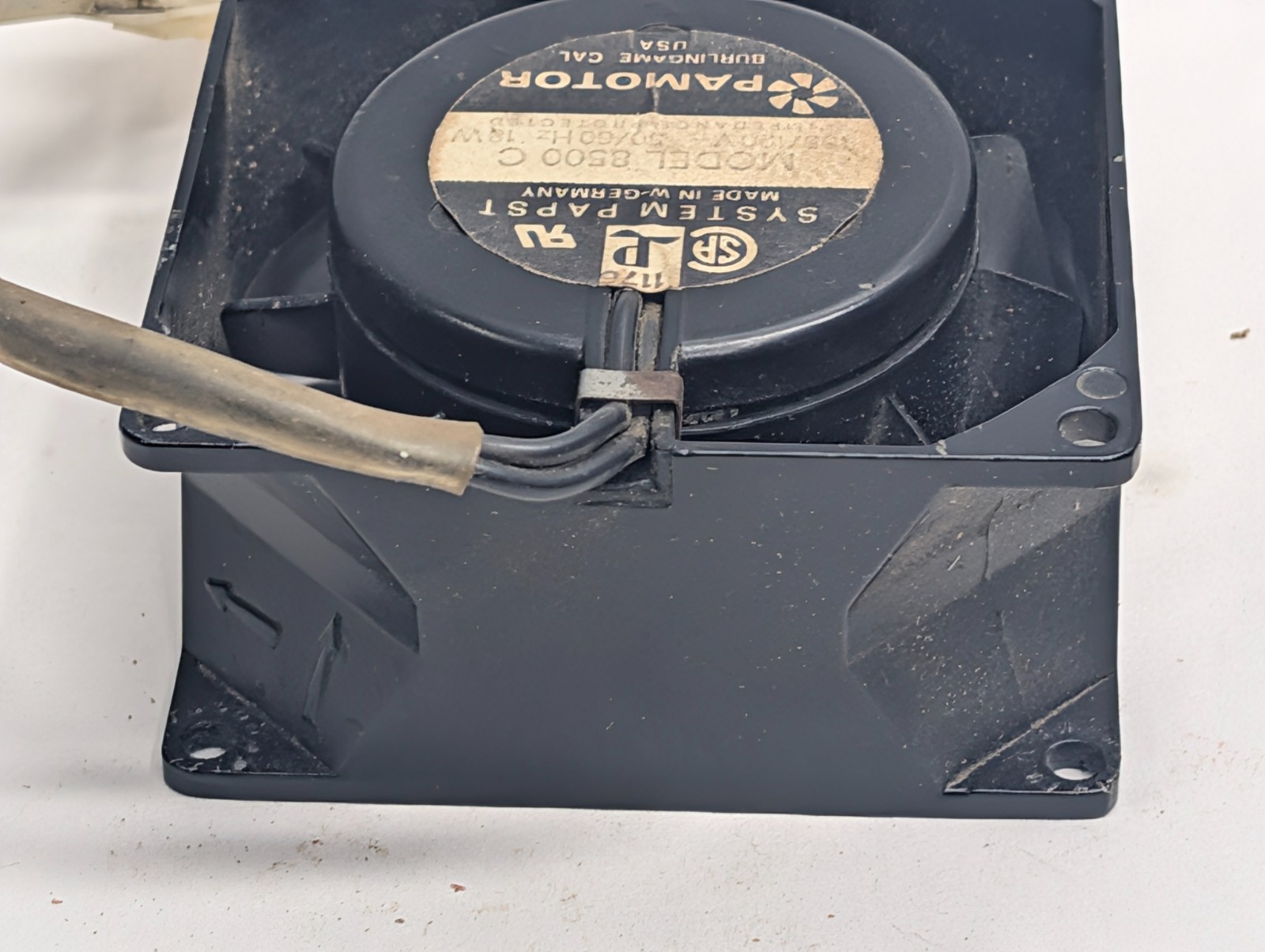 Pamotor System Papst Model 8500C Cooling Fan 105/120V 18W W Germany Untested