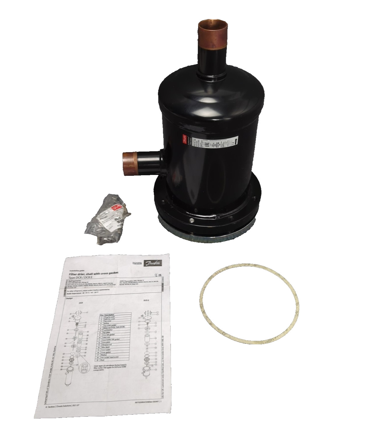 Carrier KH28ED202 OEM Filter Drier Assembly HVAC: Copper 1-1/8, 48 in3, Danfoss