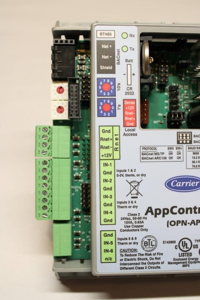 Carrier OPN-APP i-Vu General Purpose AppController HVAC