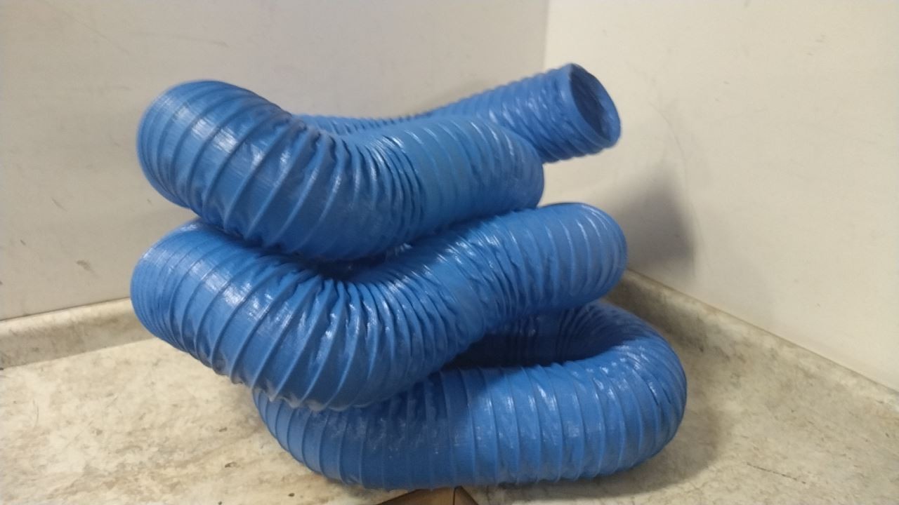 Hi-Tech Duravent 0604-0600-0001 6 In ID 25 Ft L Industrial Ducting Hose (BW)