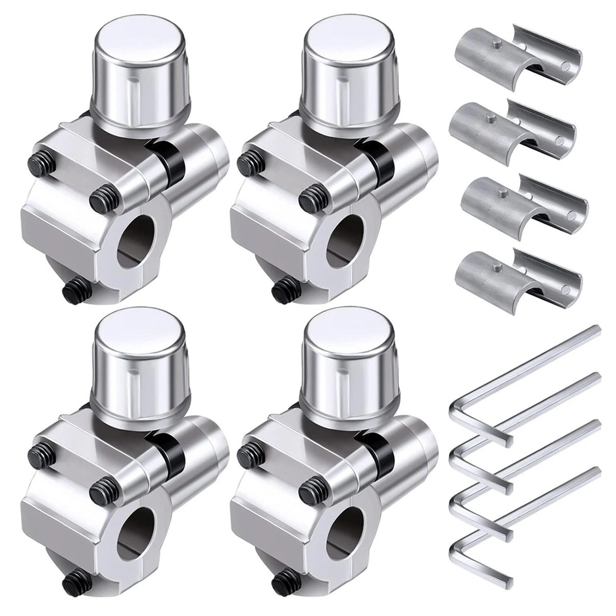 4 Pack BPV31 Bullet Piercing Valve for Air Conditioners HVAC Line 5/16 3/8 1/4