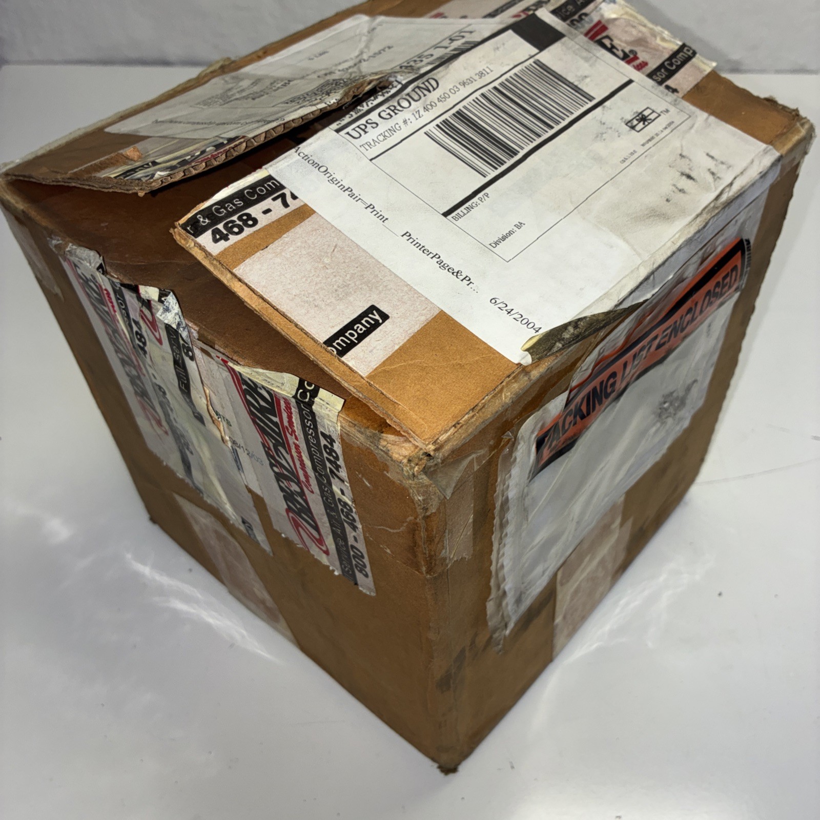 Sullair 02250061-919 Motor Condenser Fan AO Smith F48B09A12 1/4HP 460V Open Box