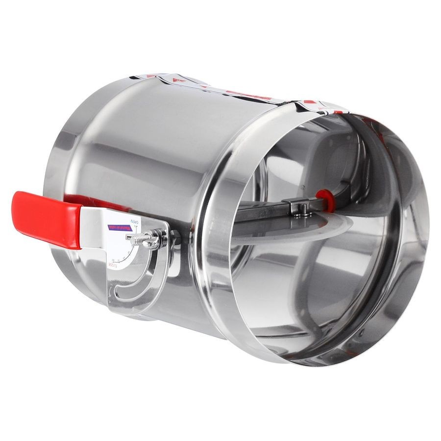 HVAC Duct Manual Volume Backdraft Damper 6 Inch150mm Airflow Ducting Branch Vent