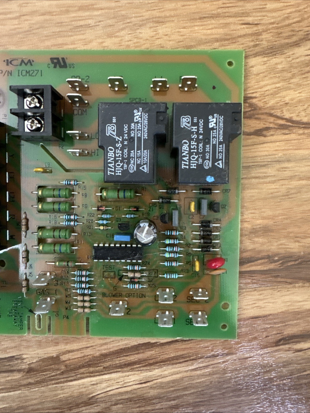 Carrier ICM271 Fan Blower Circuit Control Board SPCB-1 PCB500-3A