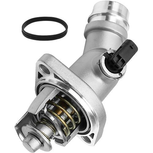 Coolant Thermostat Housing Assembly Fit for Elantra 2017-2020 Kona 2018-2021 Vel