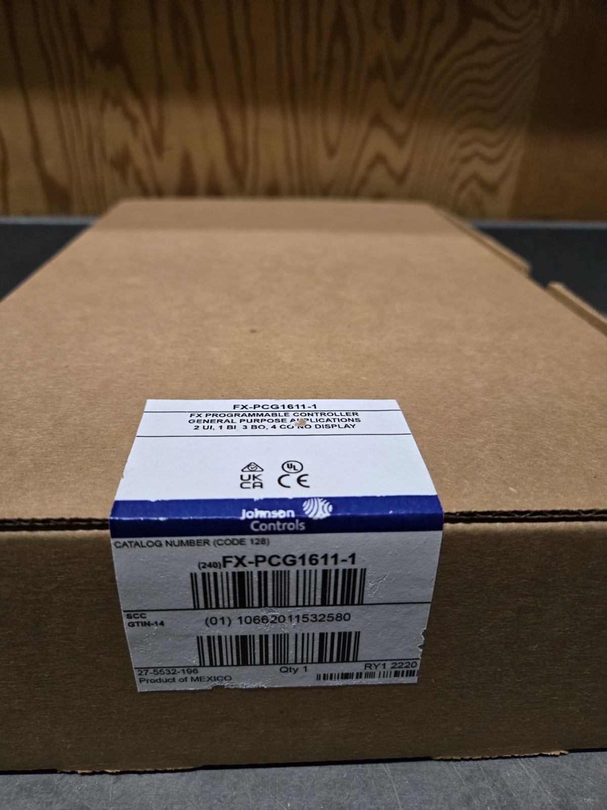 **New** Johnson Controls FX-PCG1611-1 General Purpose Programmable Controller