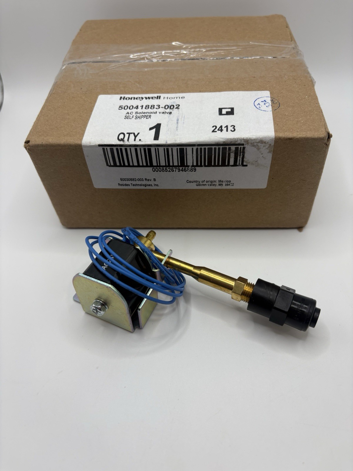 Honeywell 50041883-002 AC Solenoid Valve for HE100 and HE200