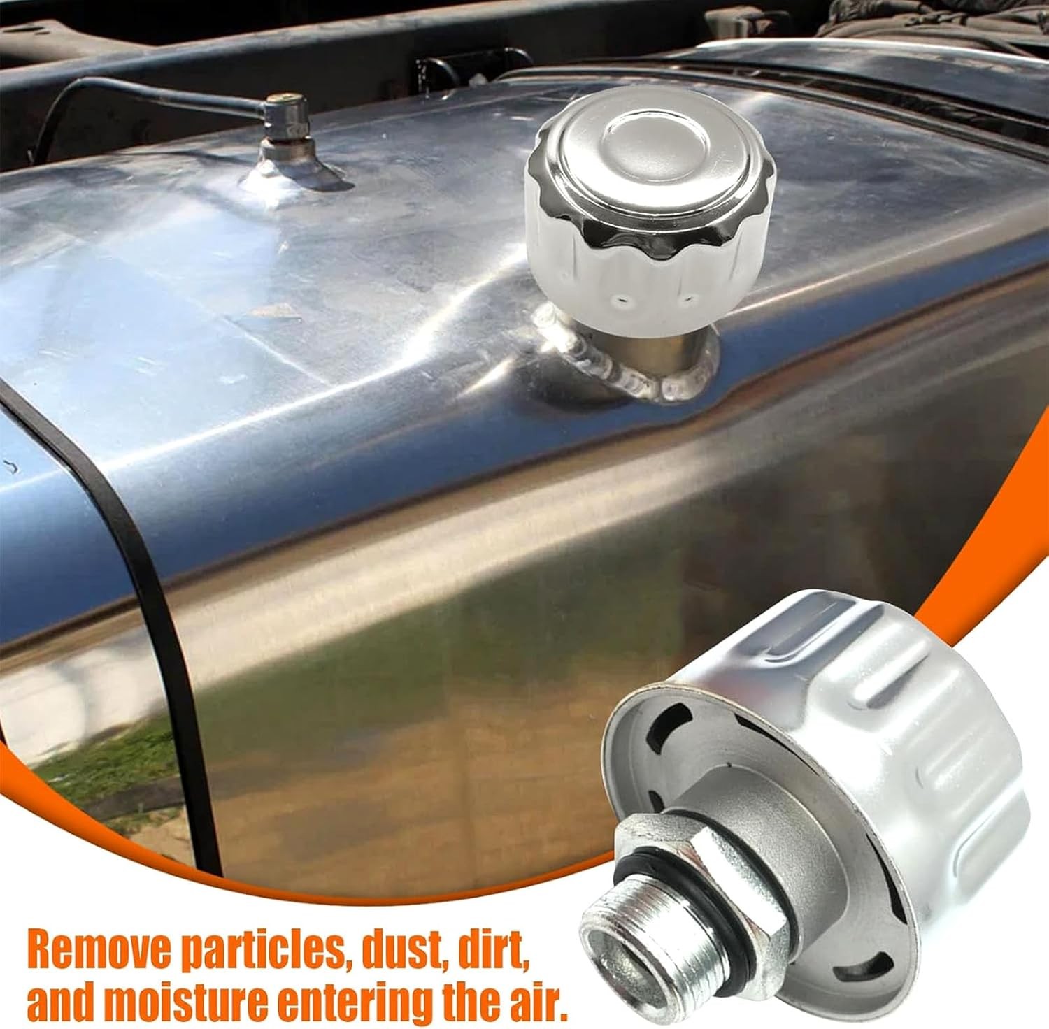 1/2″ NPT Breather Cap with 40 Micron Filtration | Heavy-Duty Carbon Steel & Alum