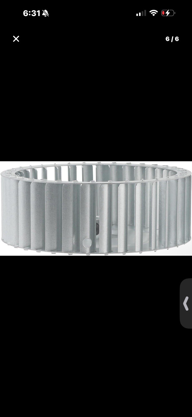 Kolasina 8715-4481 8710-4358 Blower Wheel Fit for Fasco Draft Inducers,Fit for