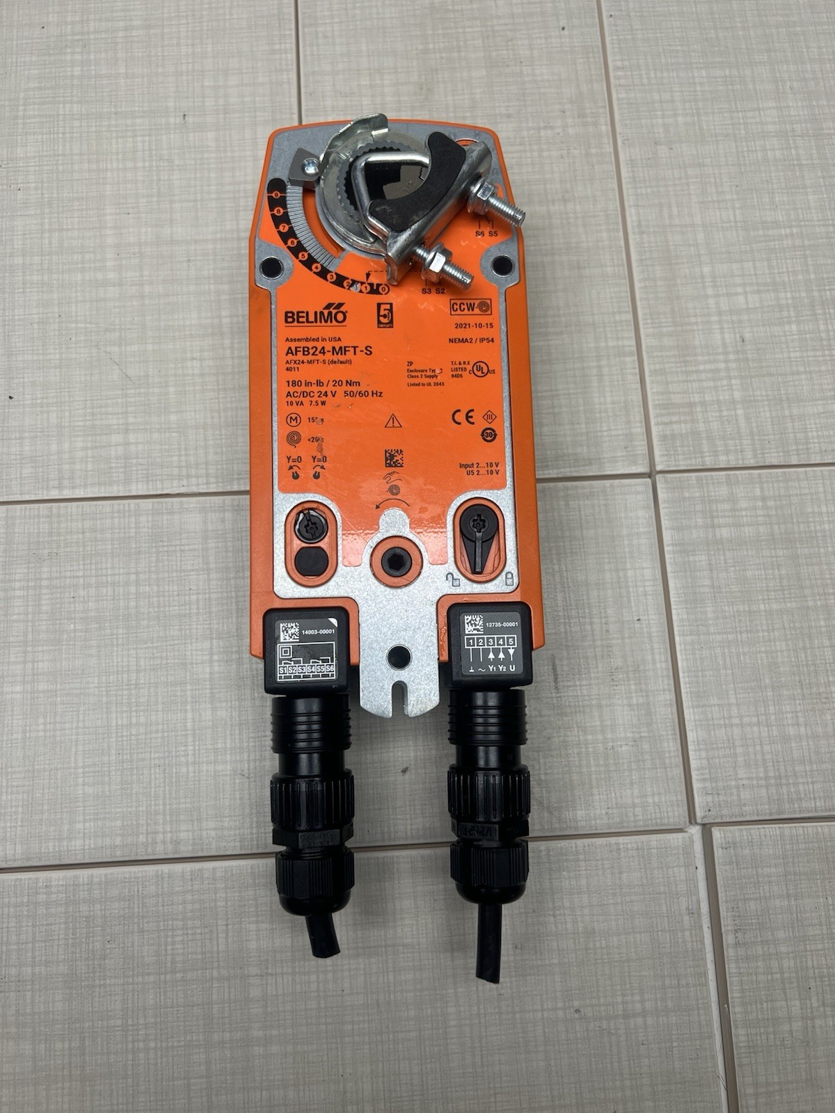 BELIMO AFB24-MFT-S DAMPER ACTUATOR, NEW OPEN BOX, MAKE OFFER