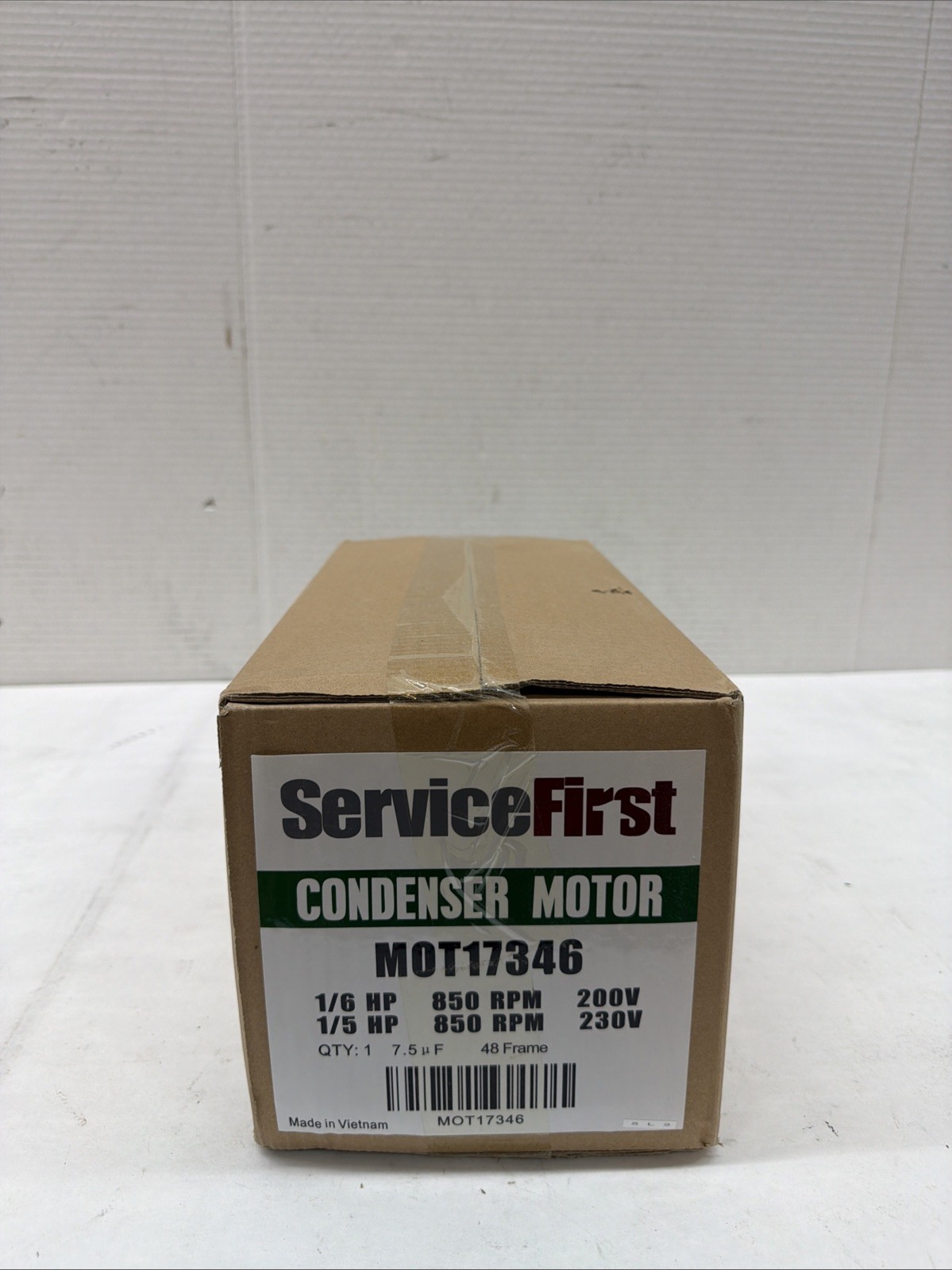 Trane MOT17346 Fan Motor 200-230V 850 RPM